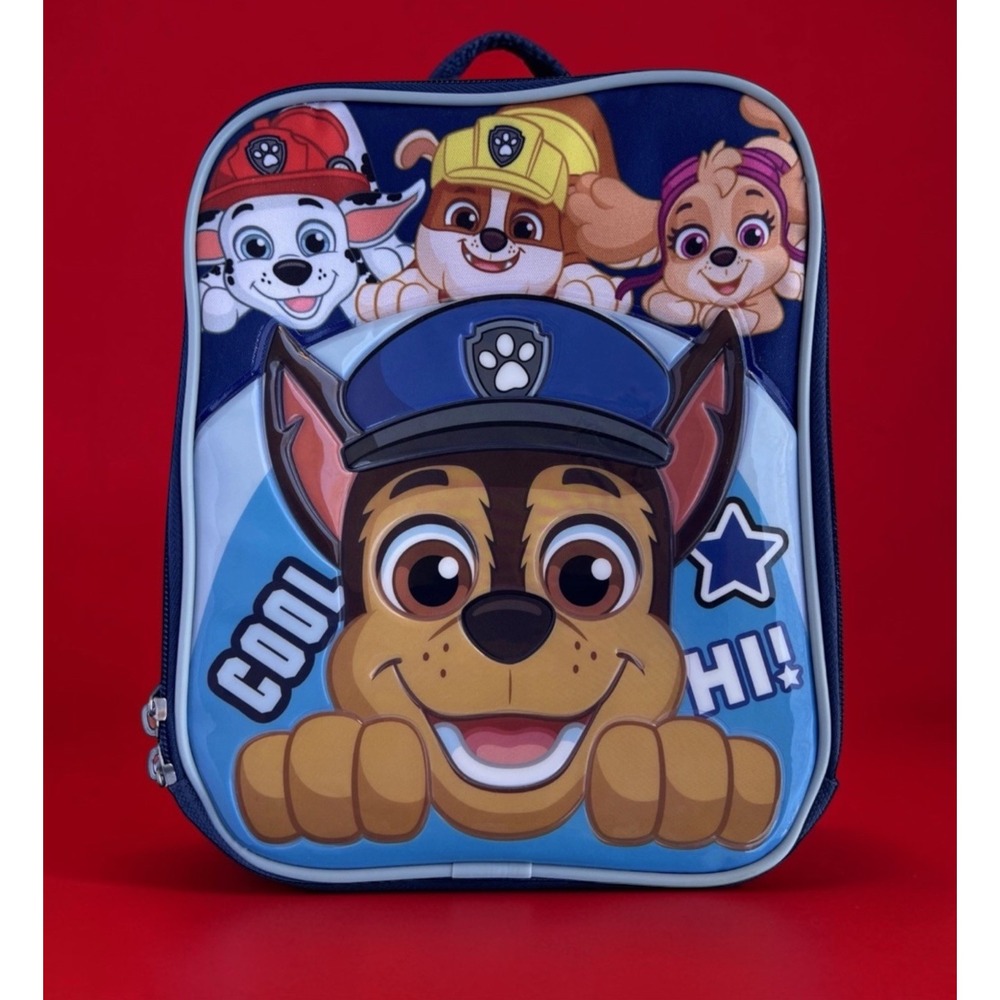 Nickelodeon Insulated Paw Patrol Soft Lunch Box Bag 8x10 Handle Chase Marshall